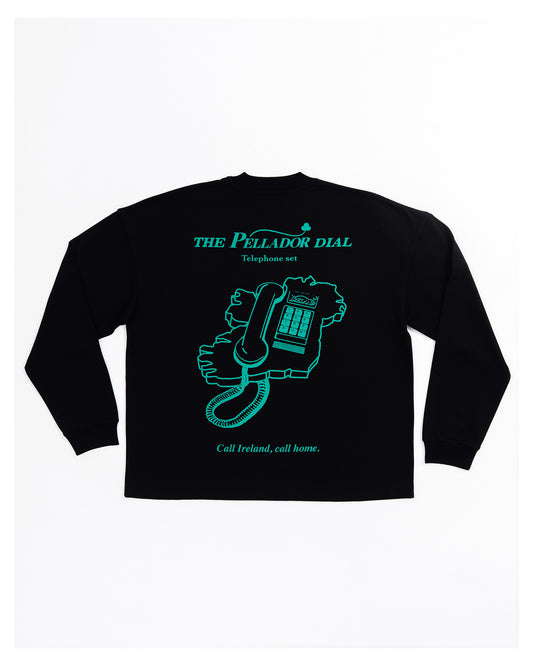 Ireland Phone T-Shirt Black