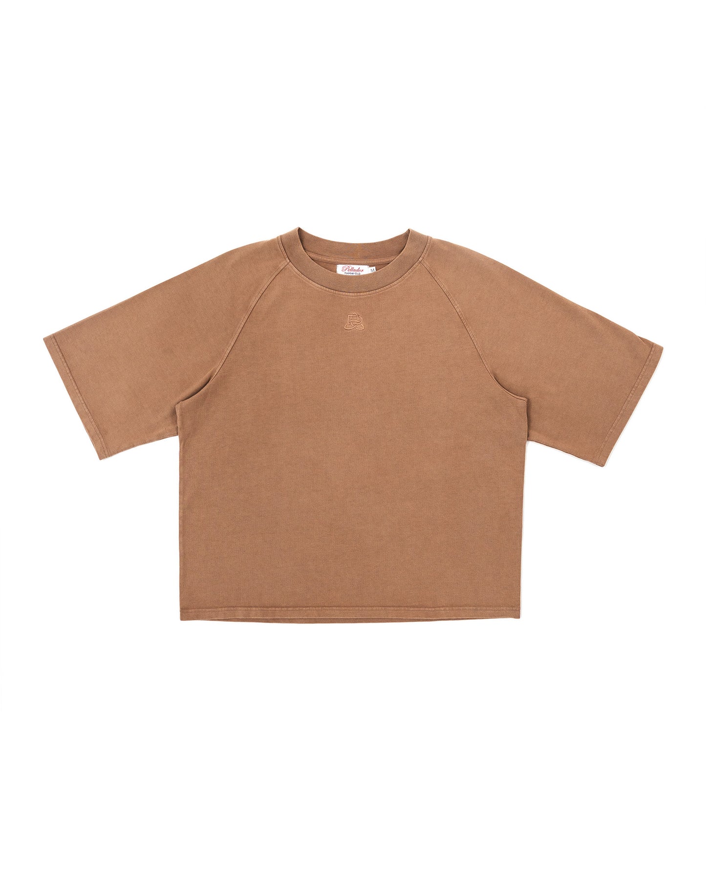 Embroidered Logo T-Shirt BROWN