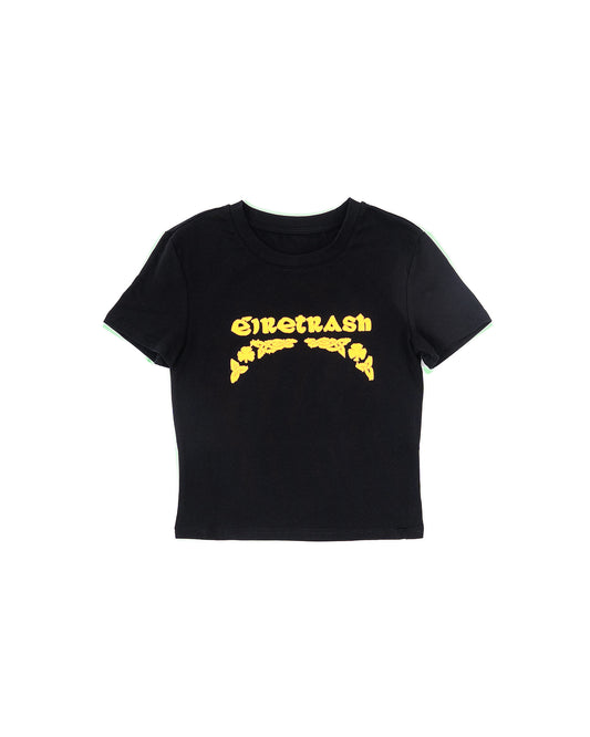 Éiretrash Baby Tee Black