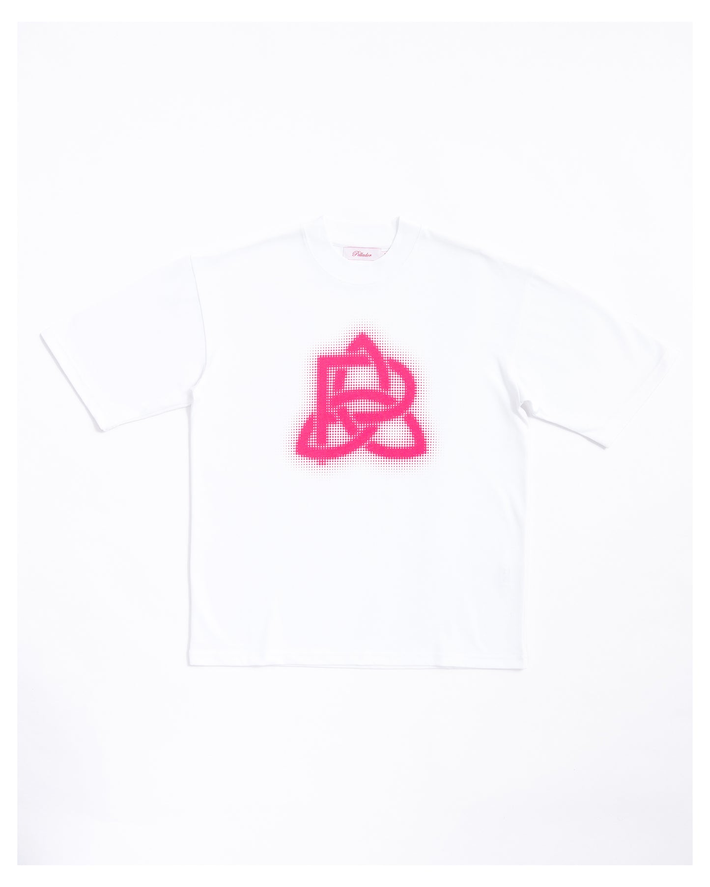 Halftone Knot Logo White