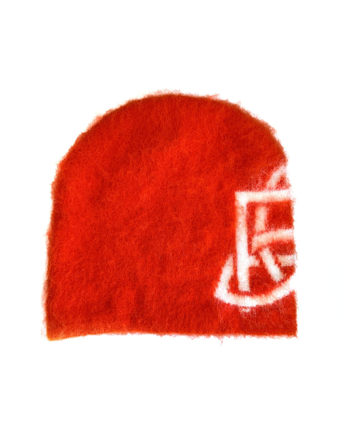 Mohair Beanie Orange