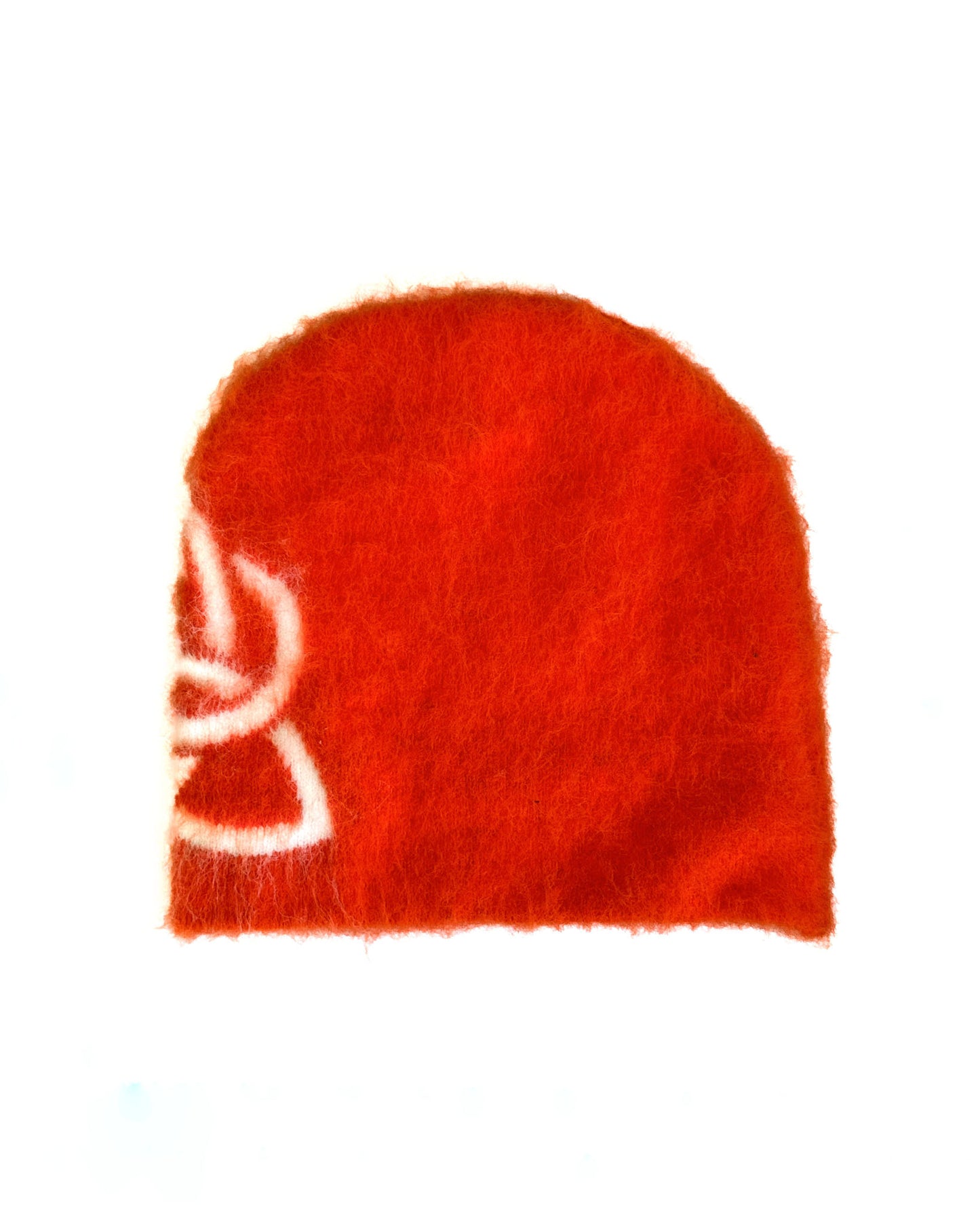 Mohair Beanie Orange