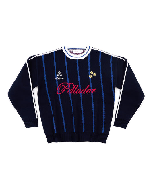 Navy Stripe Knit