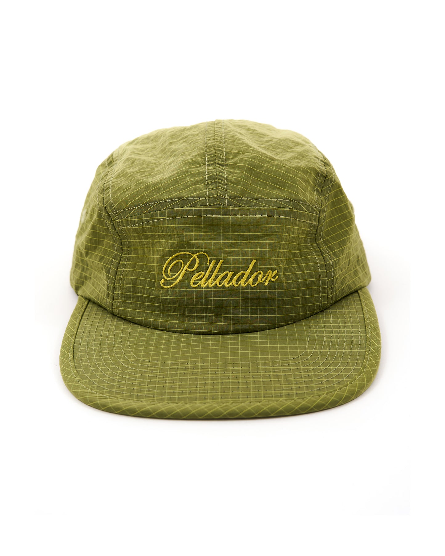 Ripstop Drawstring Cap Green & Yellow