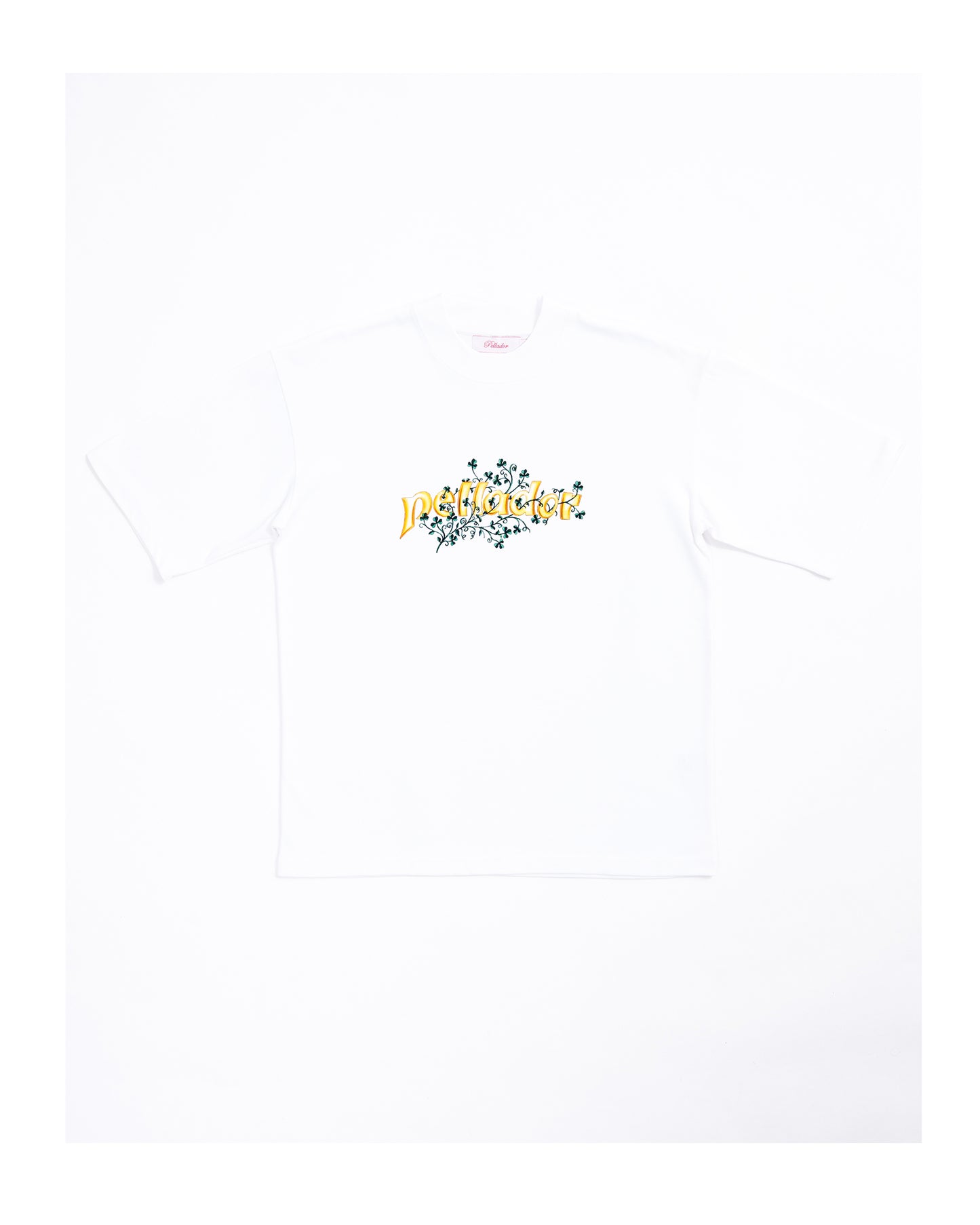 Shamrock Drawing T-Shirt WHITE